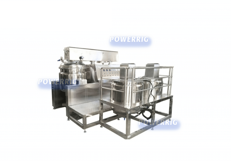 100L Emulsifier Homogenizer Mixing Machine Vacuum Emulsifying Mixer Blender  - China Emulsifier Homogenizer Mixing, High Shear Homogenizer