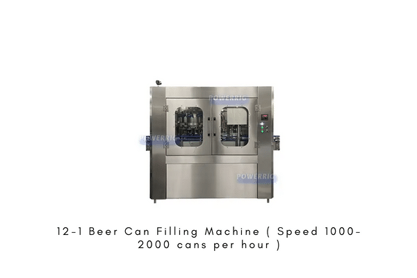 Decide what you will be using the can filler machine for