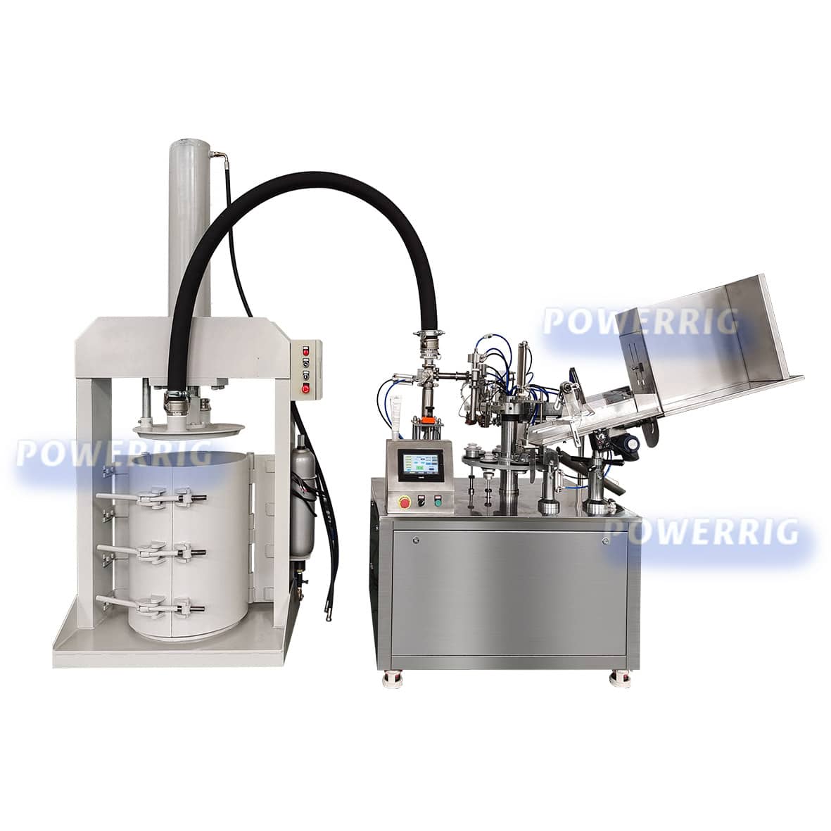 grease tube filling machine