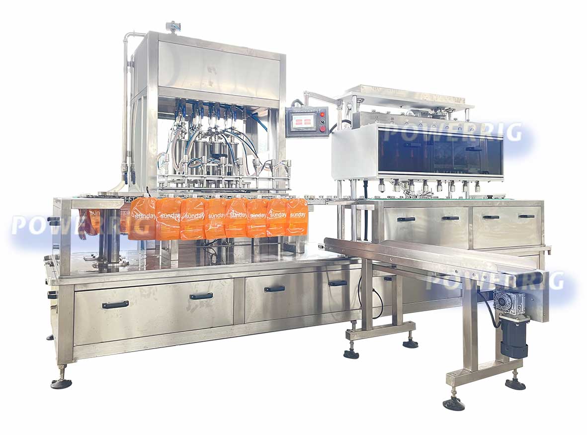 ketchup pouch packing machine