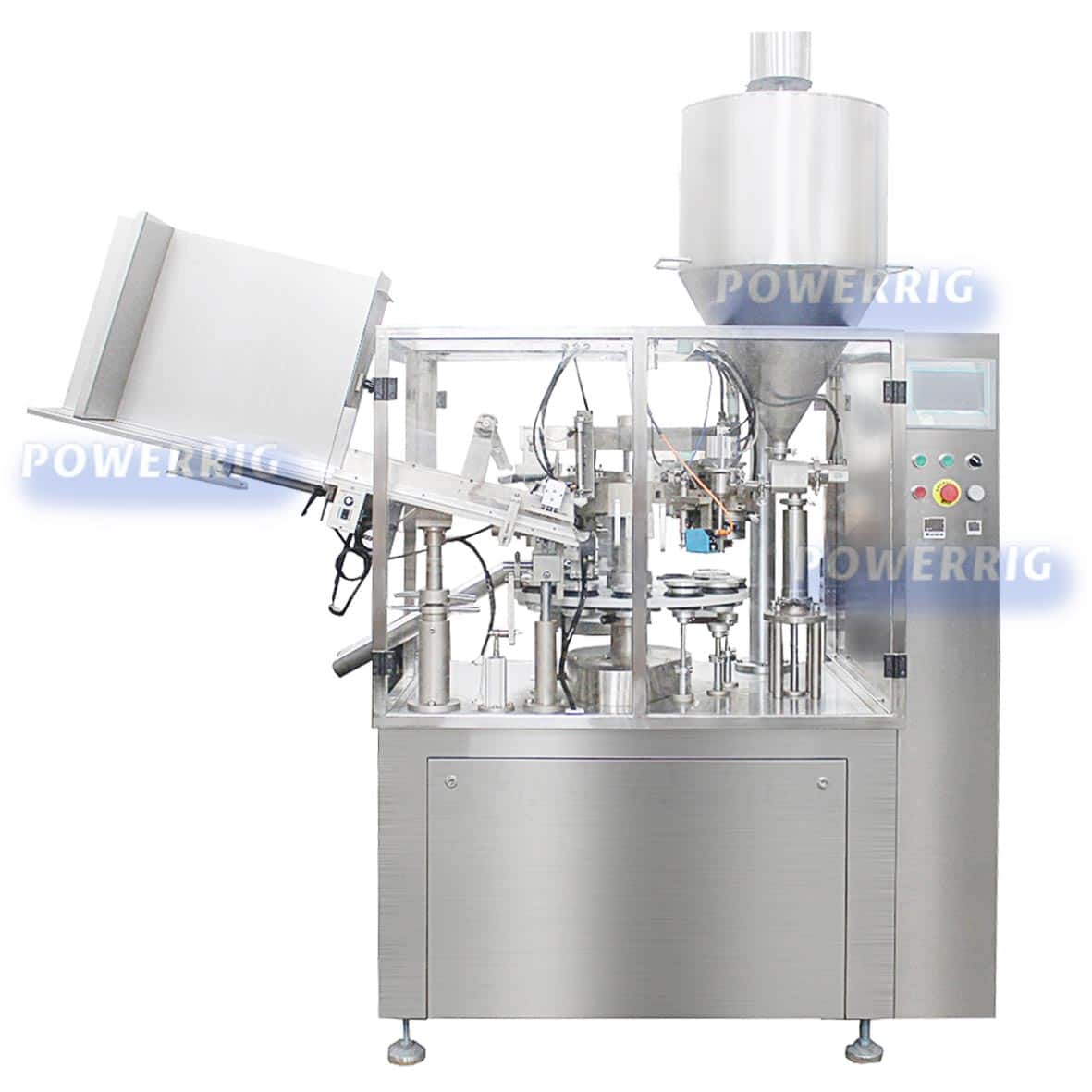 ointment tube filling and sealing machine