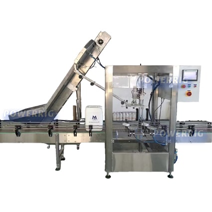 tracking capping machine